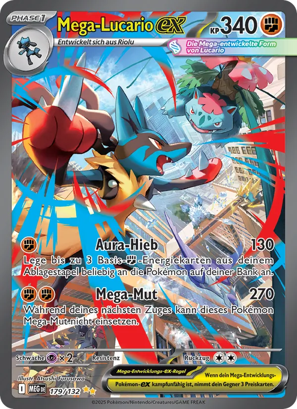 Mega-Lucario-ex, Mega-Entwicklung 179