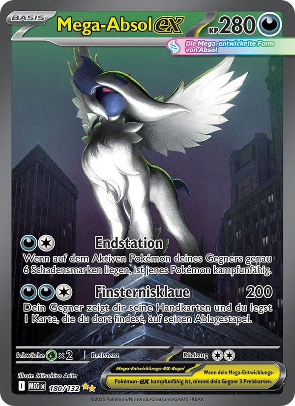 Mega-Absol-ex, Mega-Entwicklung 180