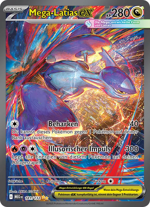 Mega-Latias-ex, Mega-Entwicklung 181