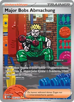 Major Bobs Abmachung, Mega-Entwicklung 185