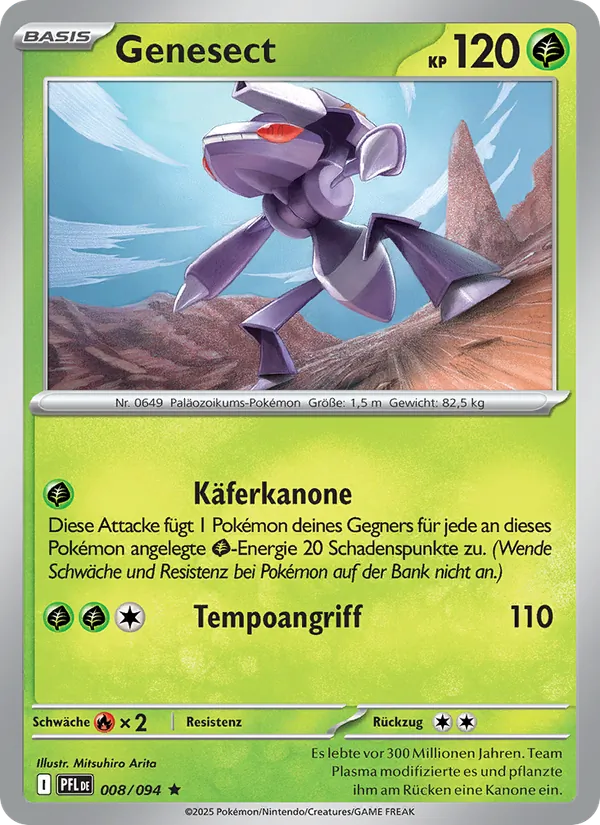 Genesect, Fatale Flammen 008