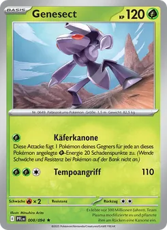 Genesect, Fatale Flammen 008