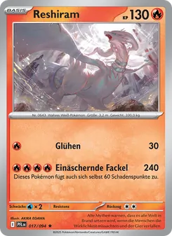 Reshiram, Fatale Flammen 017