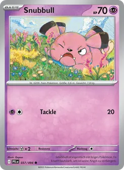 Snubbull, Fatale Flammen 037