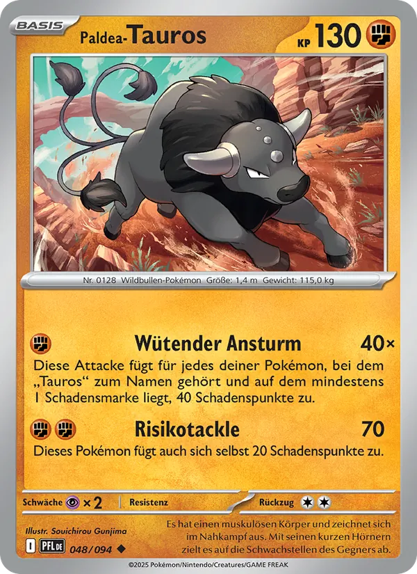 Paldea-Tauros, Fatale Flammen 048