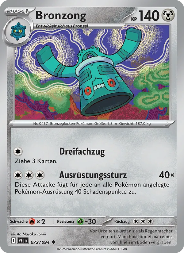 Bronzong, Fatale Flammen 072