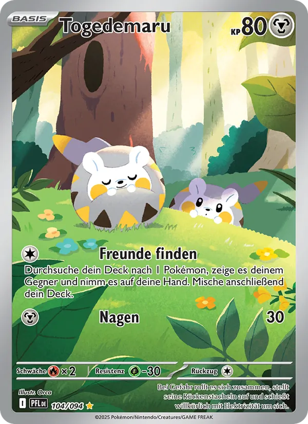 Togedemaru, Fatale Flammen 104