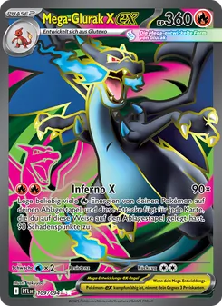 Mega-Glurak X-ex, Fatale Flammen 109