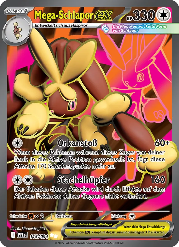Mega-Schlapor-ex, Fatale Flammen 115
