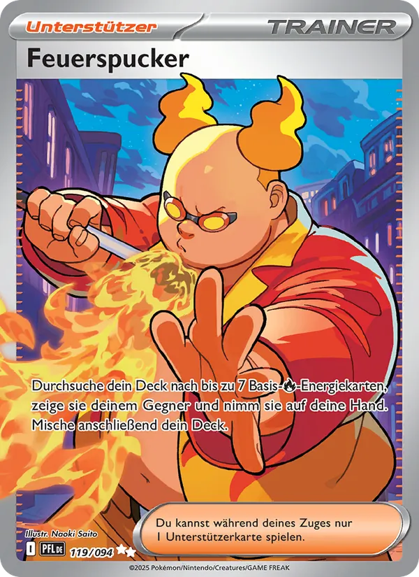 Feuerspucker, Fatale Flammen 119