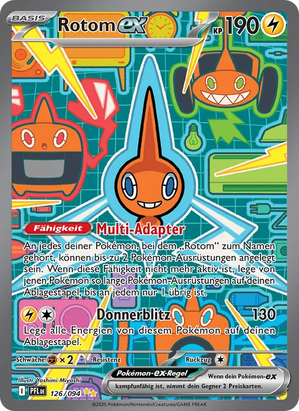 Rotom-ex, Fatale Flammen 126