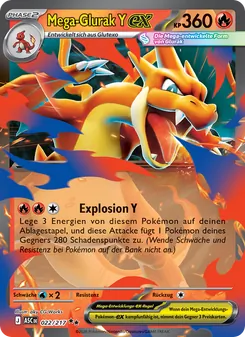 Mega-Glurak Y-ex, Erhabene Helden 022