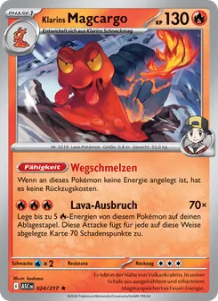 Klarins Magcargo, Erhabene Helden 024