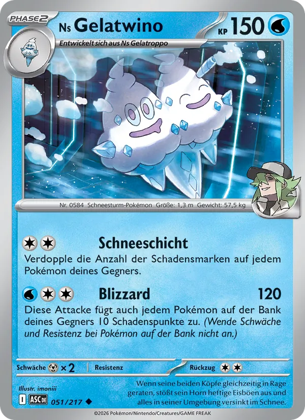 Ns Gelatwino, Erhabene Helden 051