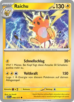 Raichu, Erhabene Helden 056