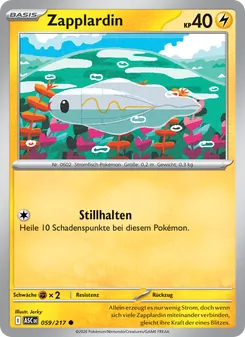Zapplardin, Erhabene Helden 059