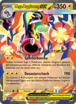 Mega-Zapplarang-ex, Erhabene Helden 061