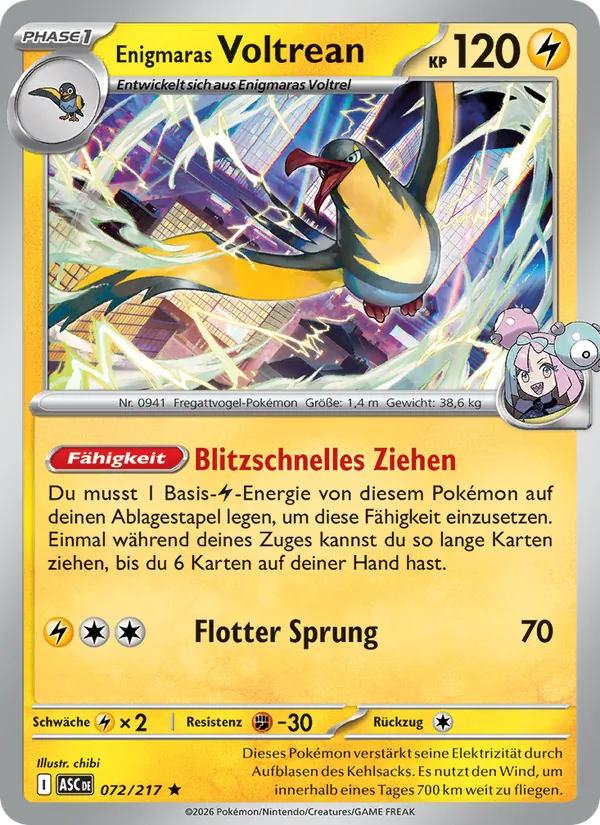 Enigmaras Voltrean, Erhabene Helden 072