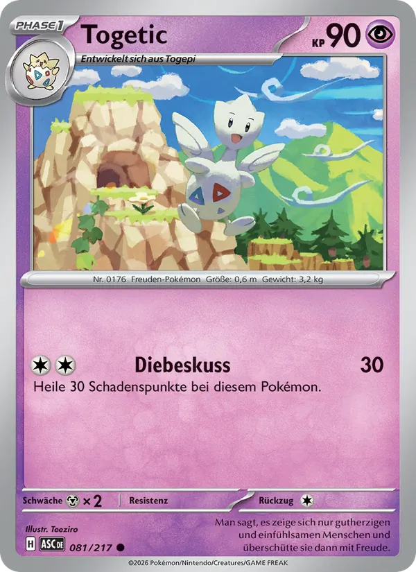 Togetic, Erhabene Helden 081