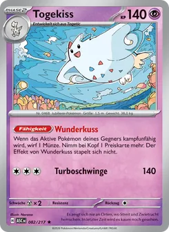 Togekiss, Erhabene Helden 082