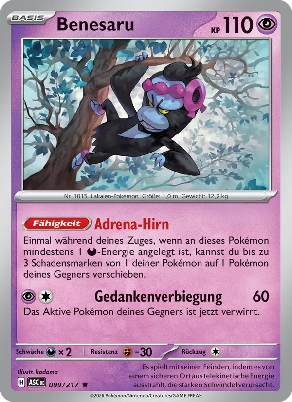 Benesaru, Erhabene Helden 099