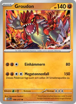 Groudon, Erhabene Helden 108