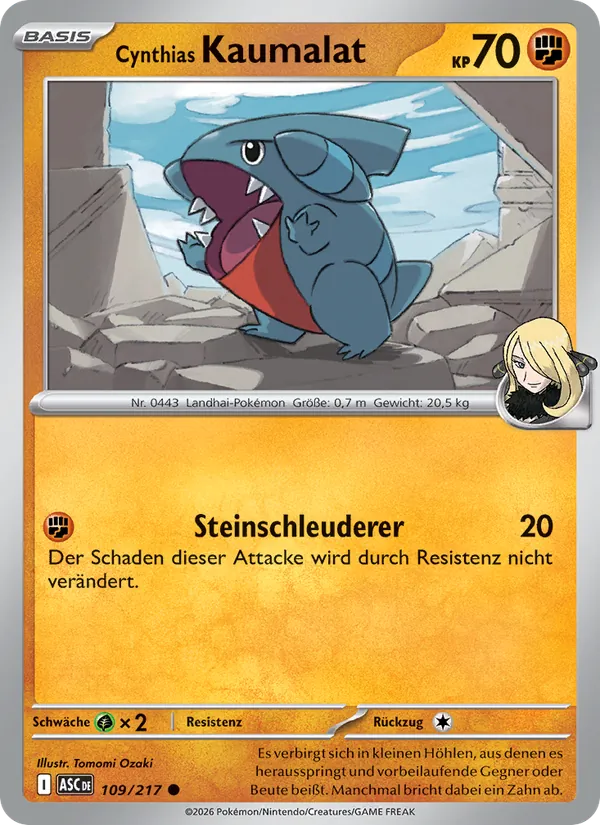 Cynthias Kaumalat, Erhabene Helden 109