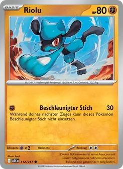 Riolu, Erhabene Helden 112