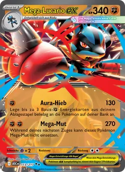 Mega-Lucario-ex, Erhabene Helden 113