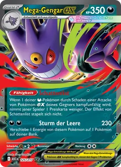 Mega-Gengar-ex, Erhabene Helden 125
