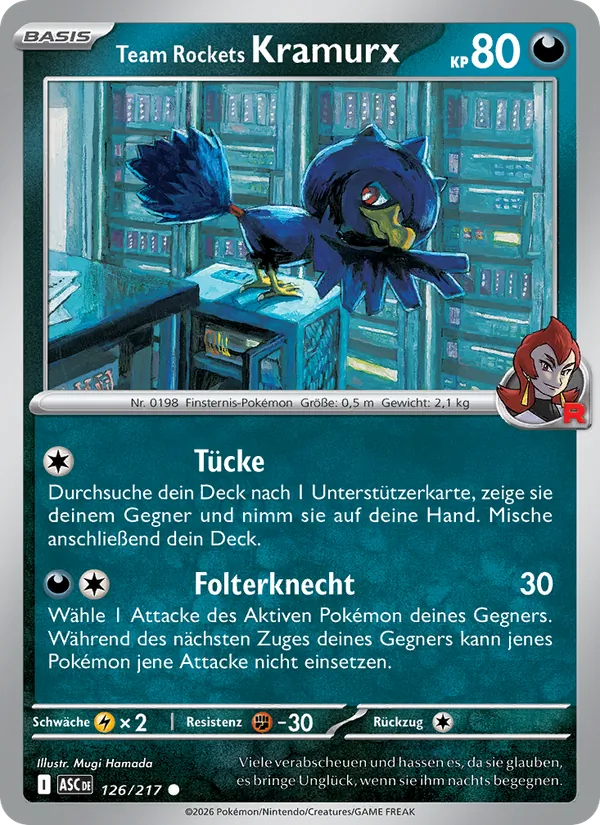 Team Rockets Kramurx, Erhabene Helden 126