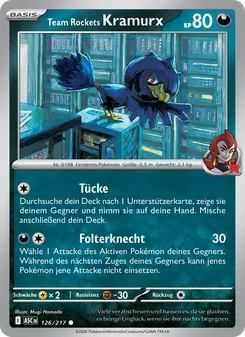 Team Rockets Kramurx, Erhabene Helden 126