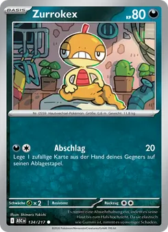Zurrokex, Erhabene Helden 134