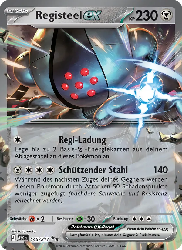 Registeel-ex, Erhabene Helden 145