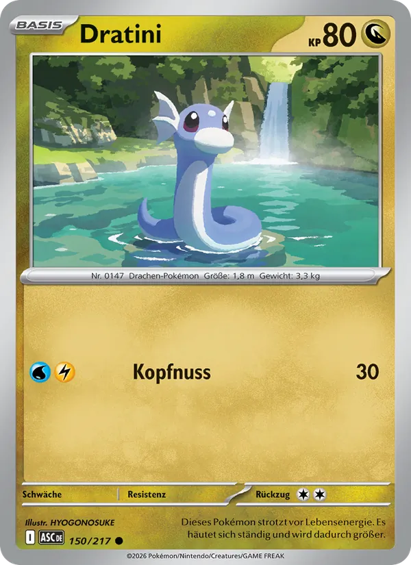 Dratini, Erhabene Helden 150