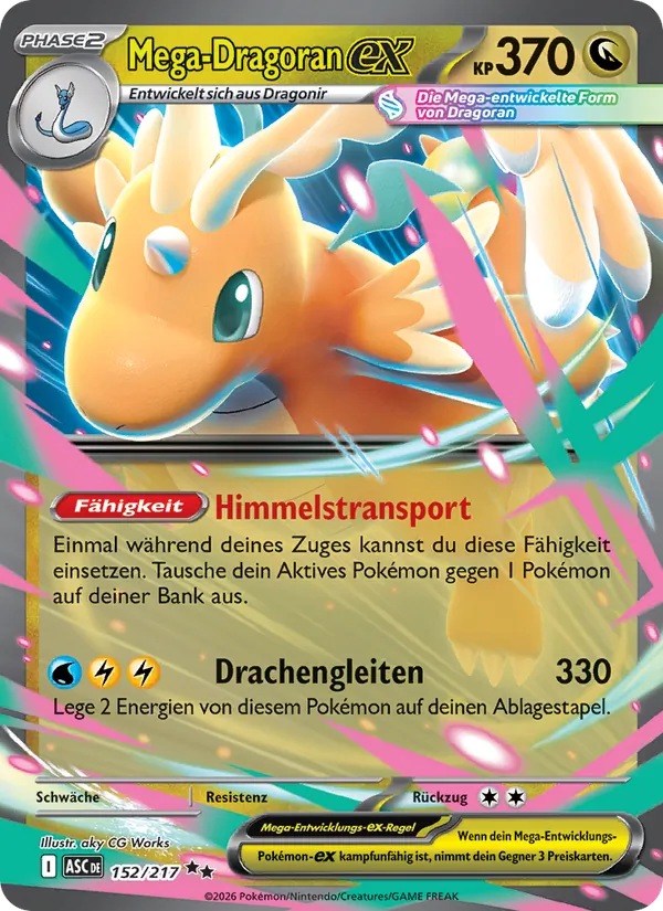 Mega-Dragoran-ex, Erhabene Helden 152