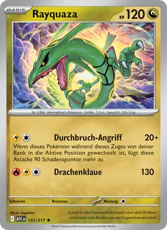 Rayquaza, Erhabene Helden 153