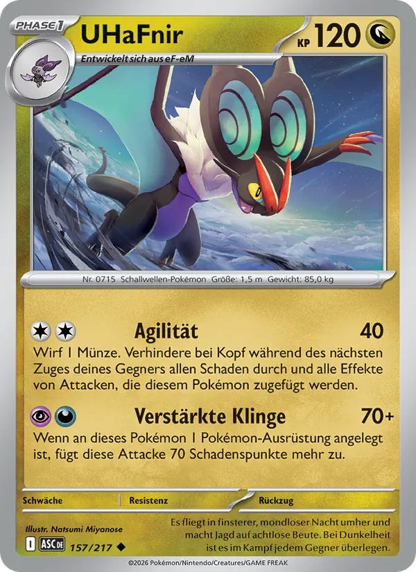 UHaFnir, Erhabene Helden 157