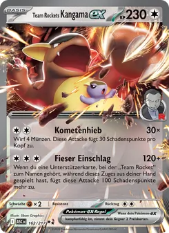 Team Rockets Kangama-ex, Erhabene Helden 162