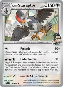 Aokis Staraptor, Erhabene Helden 170