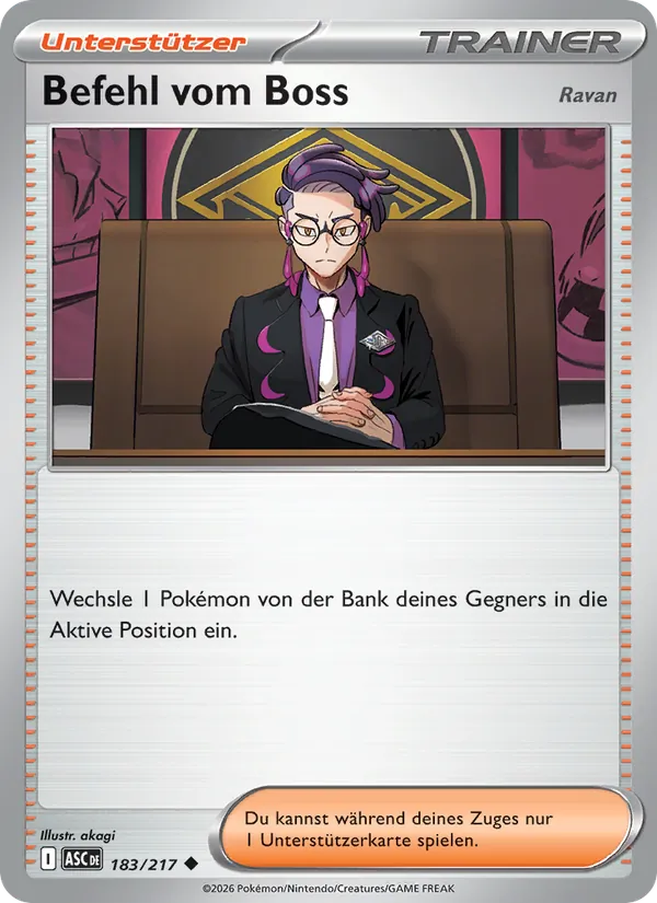 Befehl vom Boss, Erhabene Helden 183
