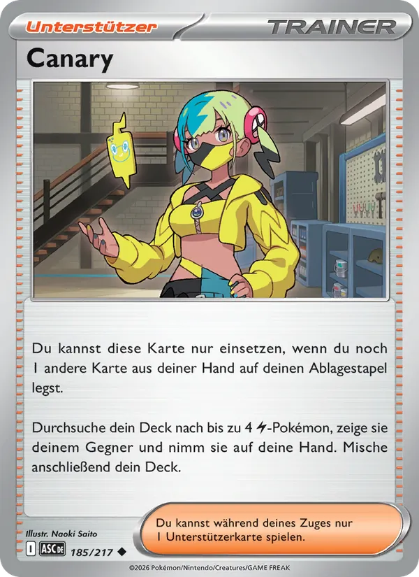 Canary, Erhabene Helden 185