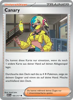 Canary, Erhabene Helden 185