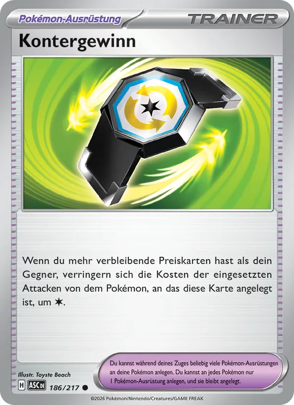 Kontergewinn, Erhabene Helden 186