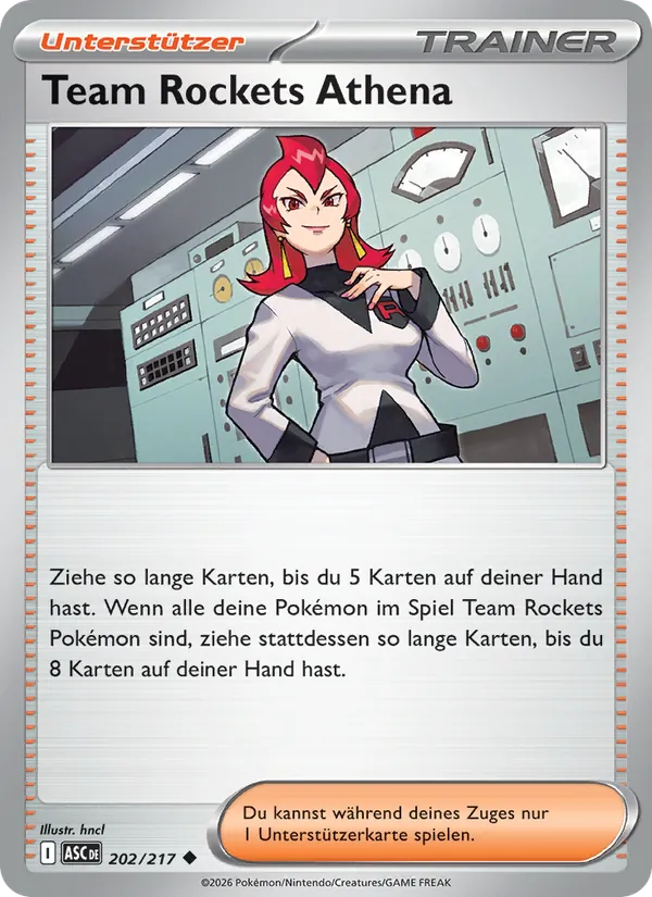 Team Rockets Athena, Erhabene Helden 202