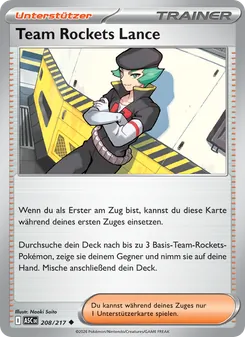 Team Rockets Lance, Erhabene Helden 208