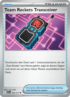Team Rockets Transceiver, Erhabene Helden 209