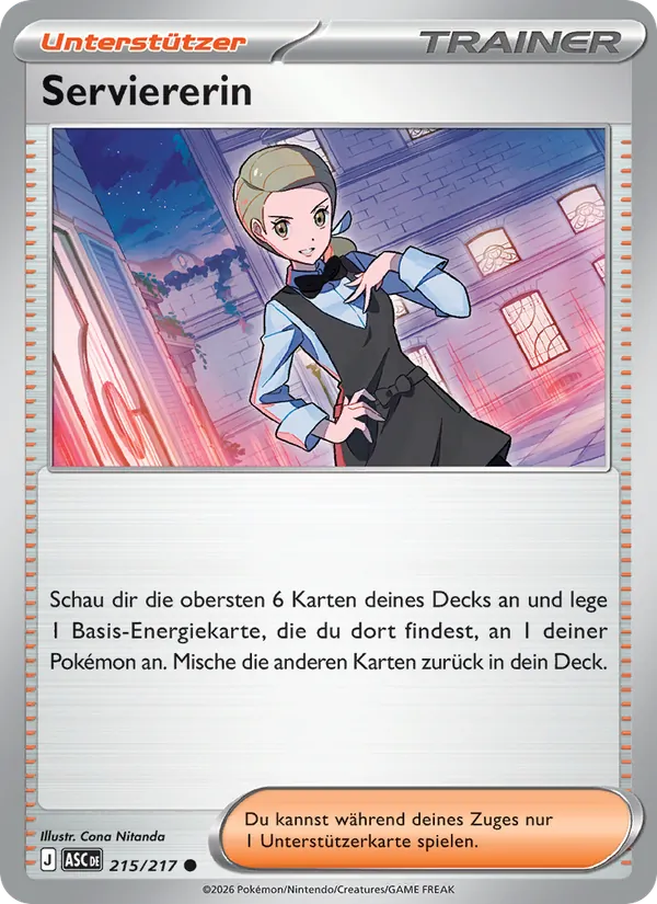 Serviererin, Erhabene Helden 215