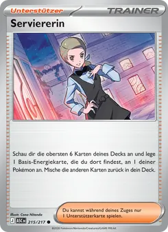Serviererin, Erhabene Helden 215