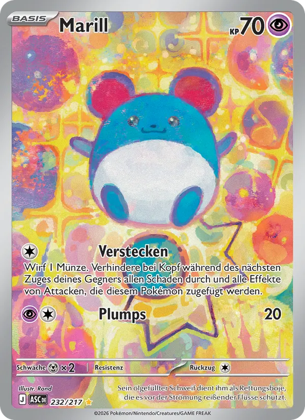 Marill, Erhabene Helden 232